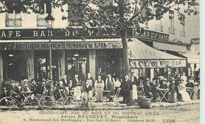 CPA FRANCE 69 "Lyon, Grand Café, Pr. A. Bousquet, Bld des Brotteaux"