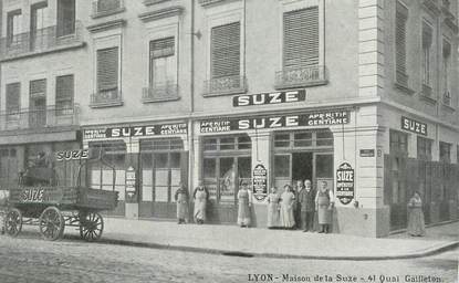 CPA FRANCE 69 "Lyon, Maison de la Suze, Quai Gailleton"