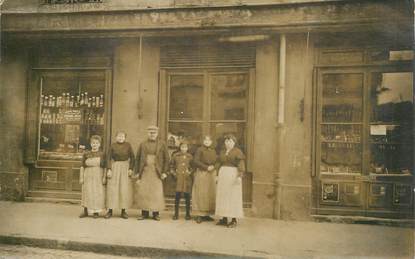 CARTE PHOTO FRANCE 69 "Lyon, Angle Vauban Duguesclin" / EPICERIE