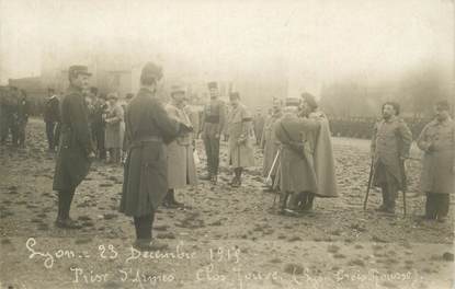  CARTE  PHOTO FRANCE 69 " Lyon, 1919, Prise d'Armes" / CROIX ROUSSE