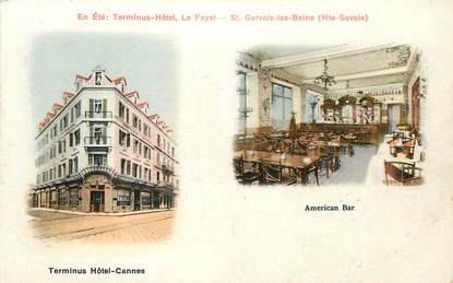 CPA  FRANCE 06 "Cannes, Terminus Hotel"