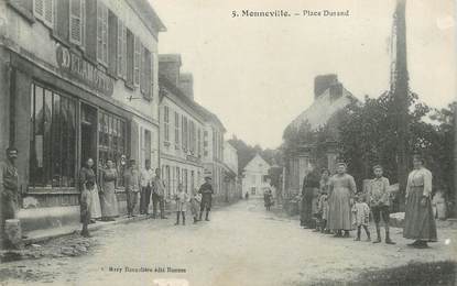  CPA  FRANCE 60 "Monneville, la Place Durand"