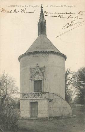  CPA  FRANCE 28 "Lanneray, la chapelle du chateau de Bourgoin"