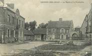 60 Oise  CPA  FRANCE 60 "Croissy sur Celle, la mairie et le presbytère"