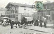 92 Haut De Seine  CPA  FRANCE 92 "Clamart, sortie des Ecuries, la chocolaterie" / PUB CHOCOLAT LOMBART