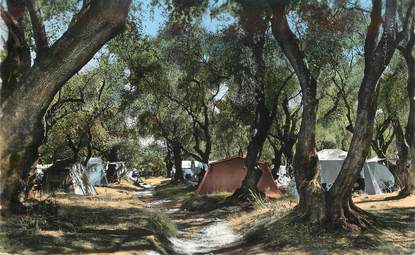   CPSM FRANCE 06 "Menton, le camping"