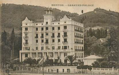   CPA FRANCE 06 "Menton, Garavan Palace"