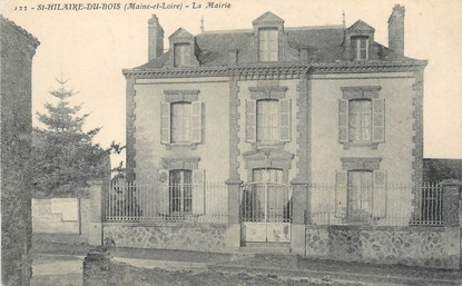 / CPA FRANCE 49 "Saint Hilaire du Bois, la mairie"