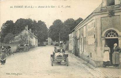 / CPA FRANCE 49 "Tierce, av de la gare"