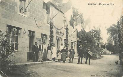 / CPA FRANCE 50 "Beslon, un jour de fête"