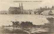 50 Manche / CPA FRANCE 50 "La Chapelle sur Vire" / INONDATION