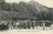 50 Manche / CPA FRANCE 50 "Cherbourg, jardin public un jour de musique"