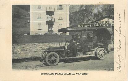 CPA FRANCE 73 "Pralognan la Vanoise" / AUTOMOBILE