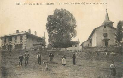 CPA FRANCE 73 "Env. de la Rochette, le Pontet"