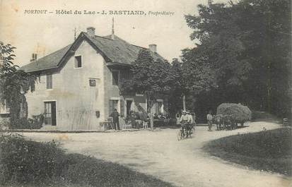 CPA FRANCE 73 "Portout, Hotel du Lac, Pr. J.Bastiand"