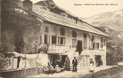 CPA FRANCE 73 "Chalet, Hotel des Mottets"