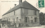 51 Marne / CPA FRANCE 51 "Bussy Lettrée, l'école et la mairie"