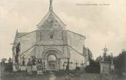 51 Marne / CPA FRANCE 51 "Eglise de Bussy Lettrée, le portail"