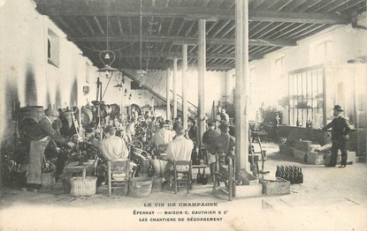 / CPA FRANCE 51 "Epernay, Maison Gauthier et Cie" 