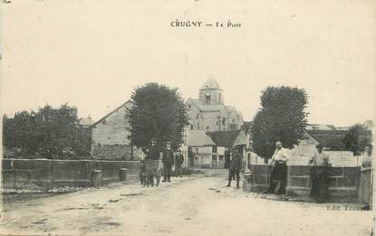 / CPA FRANCE 51 "Crugny, le pont"