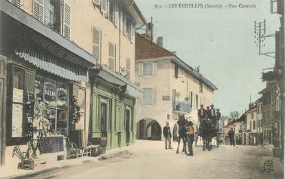  CPA FRANCE 73 "Les Echelles, la rue centrale"