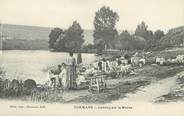 51 Marne / CPA FRANCE 51 "Dormans, lavoirs sur la Marne"