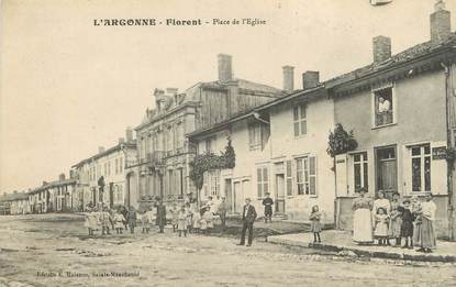 / CPA FRANCE 51 "Florent, place de l'église"