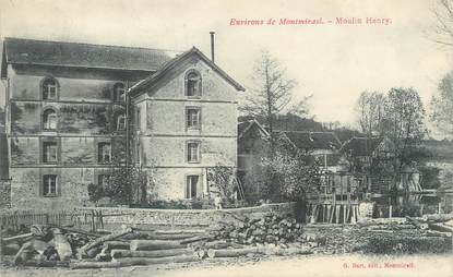 / CPA FRANCE 51 "Environs de Montmirail, moulin Henry "