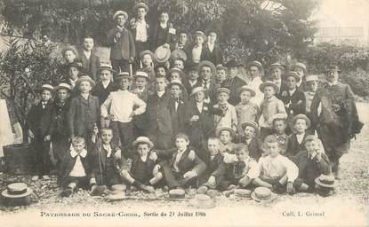 CPA FRANCE 73 "Chambéry, Patronage du Sacré Coeur, 1906" 