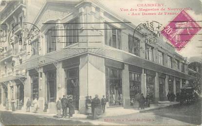 CPA FRANCE 73 "Chambéry, magasin de Nouveautés Aux Dames de France"
