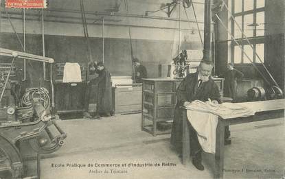 / CPA FRANCE 51 "Ecole pratique de Commerce et d'Industrie de Reims"