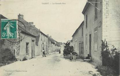 / CPA FRANCE 51 "Taissy, la grande rue"