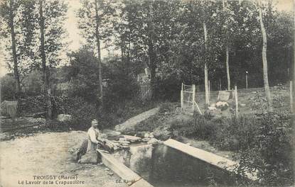 / CPA FRANCE 51 "Troissy, le lavoir de la Crapaudière"