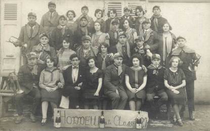    CARTE  PHOTO FRANCE 73 "Chambéry, classe 1921"