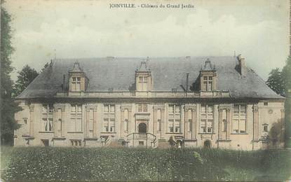 / CPA FRANCE 52 "Joinville, château du Grand Jardin"