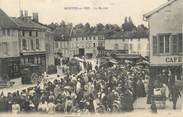 52 Haute Marne / CPA FRANCE 52 "Montier en Der, le marché"