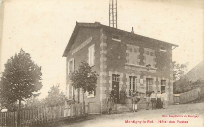 / CPA FRANCE 52 "Montigny le Roi, hôtel des postes"