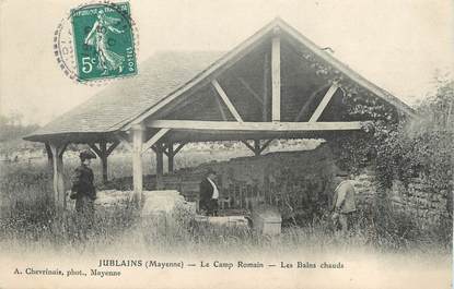 / CPA FRANCE 53 "Jublain, le camp romain, les bains chauds"