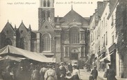 53 Mayenne / CPA FRANCE 53 "Laval, entrée de la cathédrale"