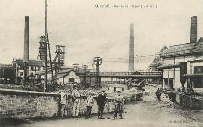/ CPA FRANCE 54 "Auboué, entrée de l'usine"