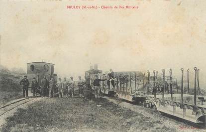 / CPA FRANCE 54 "Bruley, chemin de fer militaire"