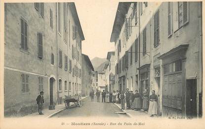 CPA FRANCE 73 "Moutiers, rue du Pain de Mai"