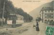  CPA FRANCE 73 "Moutiers, avenue de Salins" / TRAMWAY