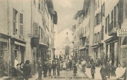  CPA FRANCE 73 "Moutiers, la grande rue"