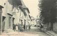   CPA  FRANCE 73  "Saint Genix sur Guiers, le Faubourg, Restaurant Tabac"