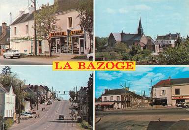/ CPSM FRANCE 72 "La Bazoge, vue d'ensemble "