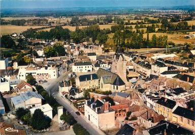 / CPSM FRANCE 72 "Connerre, vue générale aérienne"