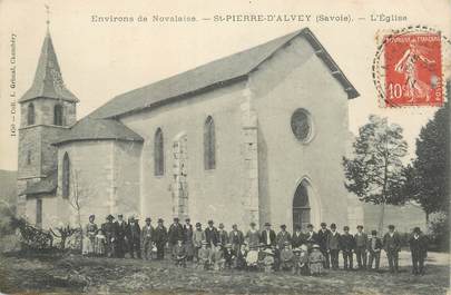   CPA  FRANCE 73 "Saint Pierre d'Alvay, l'Eglise"