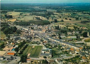 / CPSM FRANCE 72 "Cerans Foulletourte, vue générale aérienne"