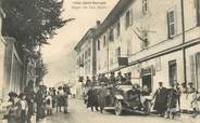 73 Savoie   CPA  FRANCE 73 "Saint Jean de Maurienne, Hotel Saint Georges, départ des cars alpins" / BUS